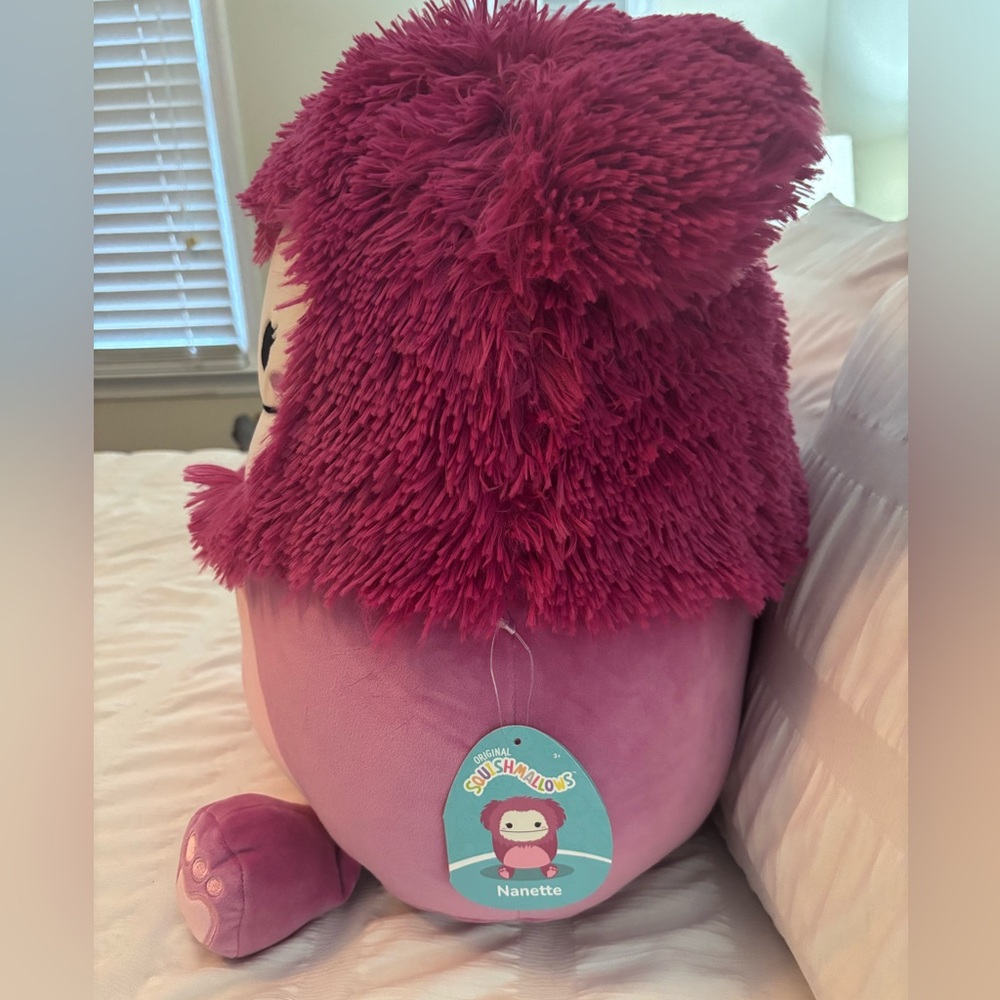 Squishmallows 16” Nanette Big Foot Plush Stuffed Animal - NWT - Picture 3 of 10